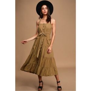 Free people button down dress